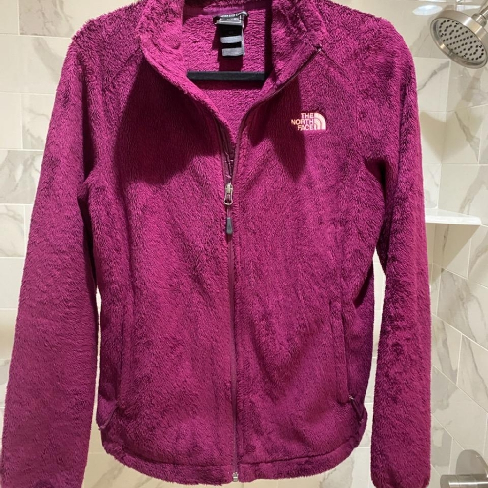 The North Face fleece zip up sweater
